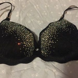 VS very sexy bra rhinestones